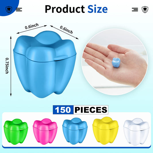 Taiyin yellow tooth saver box, bright party favor for kids.