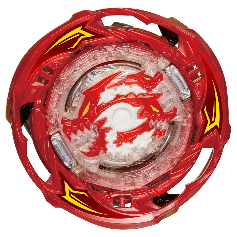 Takara Tomy Beyblade Burst Booster B-202 labels close-up shows branding.