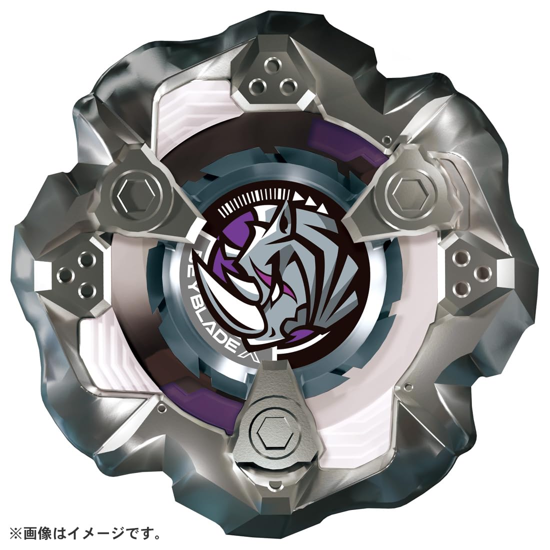 TAKARA TOMY Beyblade X BX-19 narrow attack bit enables precise contact during fast clashes.