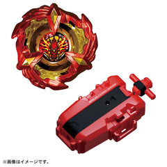 TAKARA TOMY Beyblade X BX-23 metal-painted three-blade design for intense battles.
