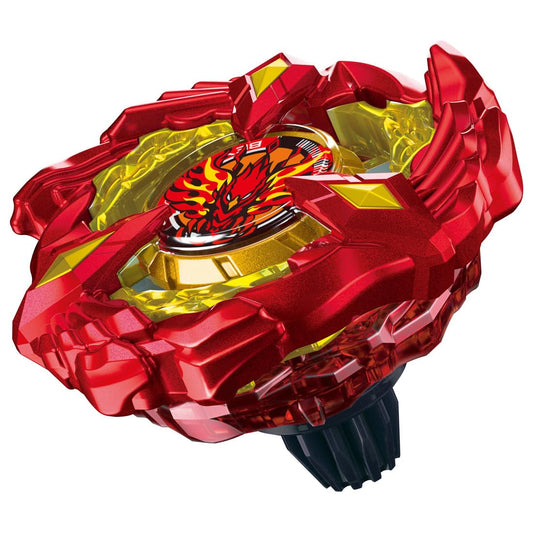 TAKARA TOMY Beyblade X BX-23 Phoenix Wing top with metal blade for durable battles.