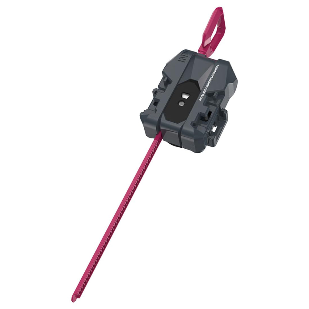 TAKARA TOMY Beyblade X BX-40 Winder Launcher L front view for left-rotation battles