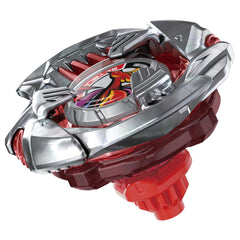 TAKARA TOMY Beyblade X Crimson Garuda BX-38 front view highlighting sleek battle-ready design.