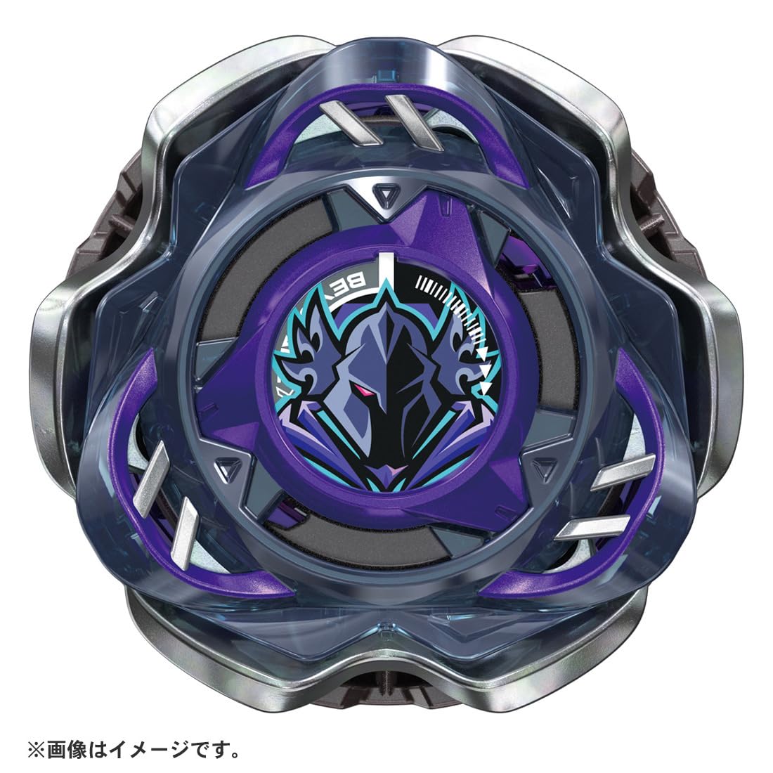 Takara Tomy Beyblade X Perseus Dark X-Dash gimmick enables rapid battles.
