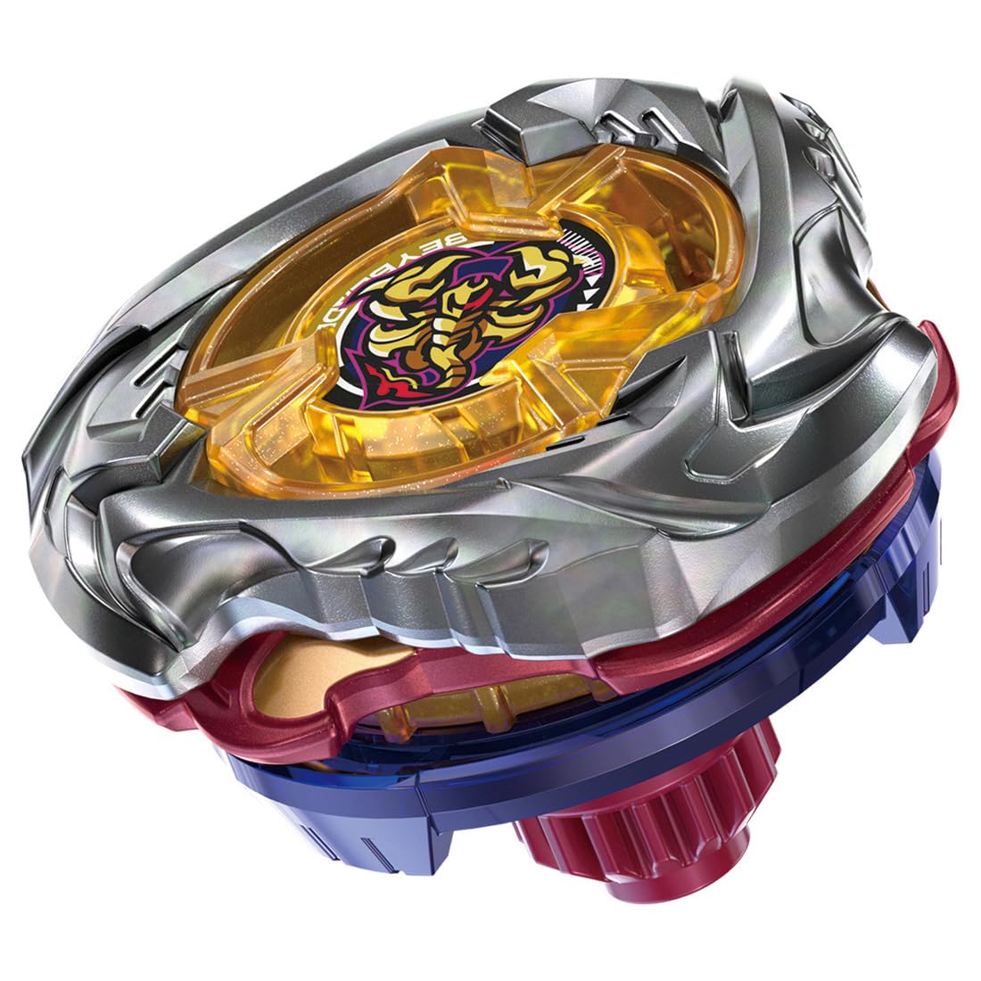 Takara Tomy Beyblade X UX-14 Scorpio Spear starter in action for exciting battles.