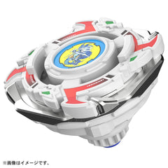 Takara Tomy Dragoon Storm left-rotation attack blade ready for reverse orbit battles.