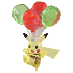 Takara Tomy Moncolle Hiko Terastal Pikachu head view, ideal for display shelves