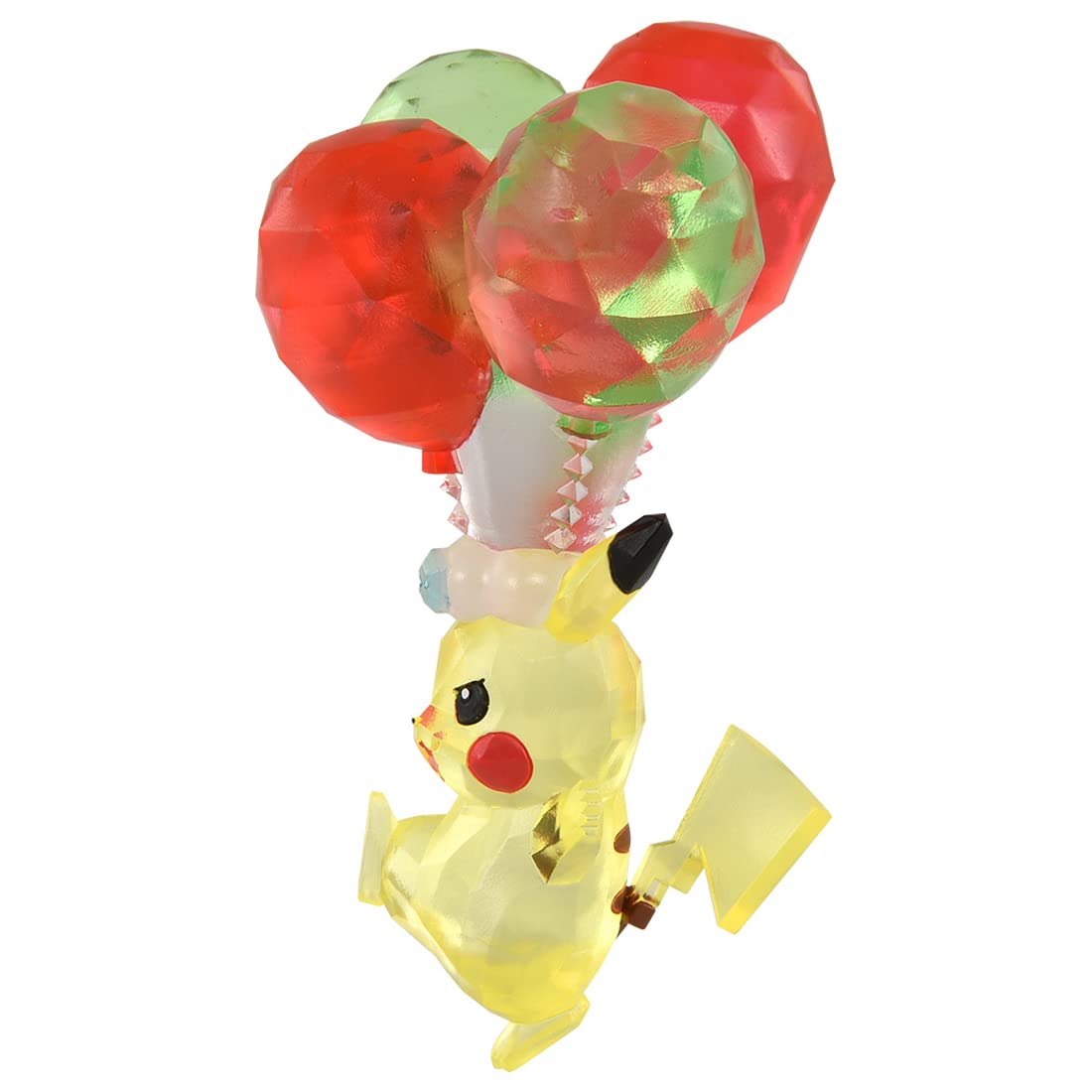 Takara Tomy Moncolle Hiko Terastal Pikachu in hand for tactile appreciation