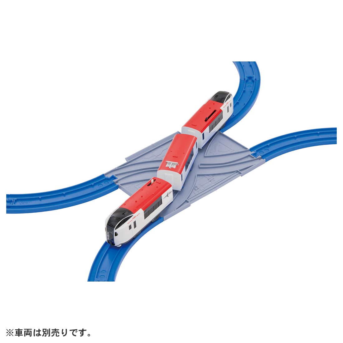 Takara Tomy PLARAIL compact packaging size for tidy storage.