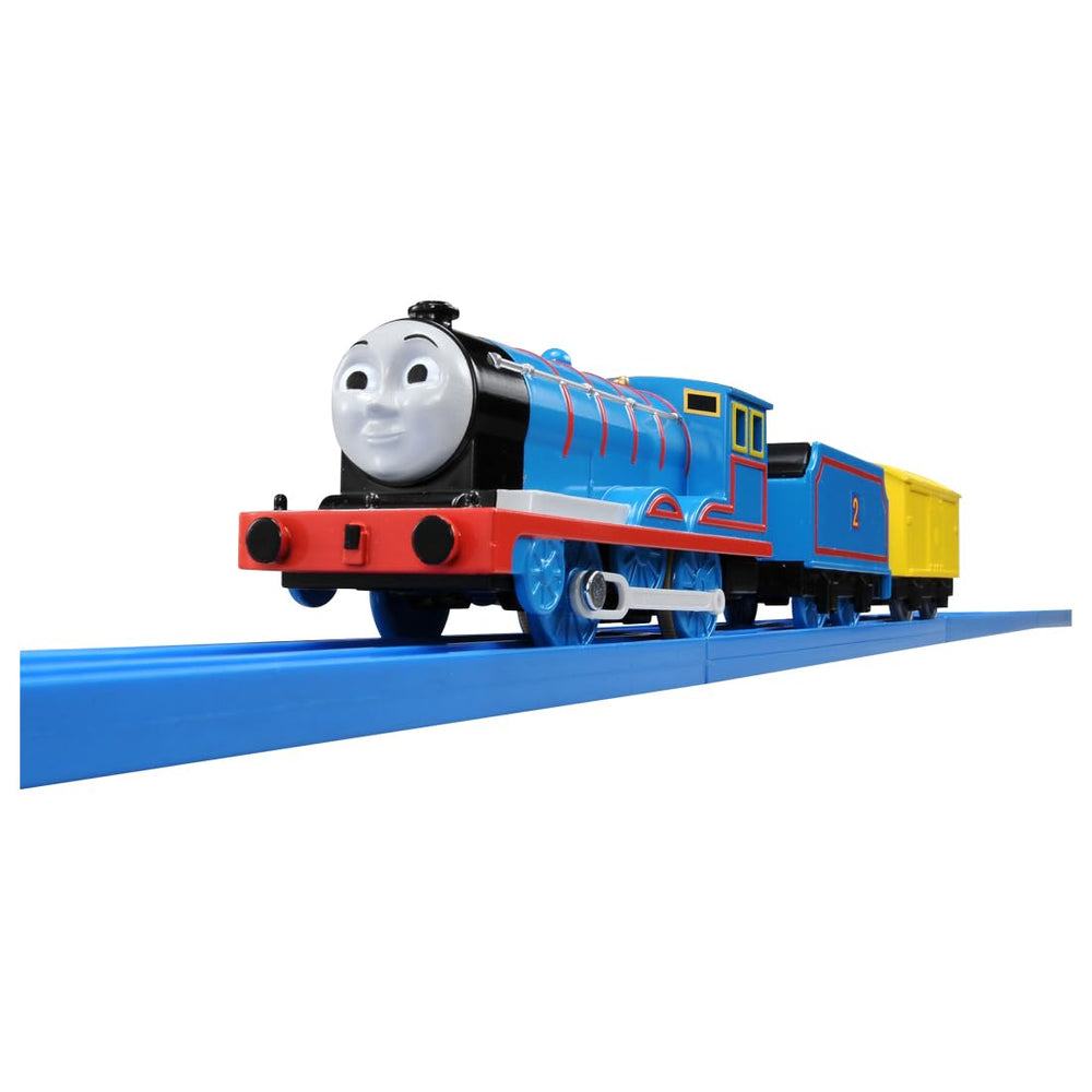 Takara Tomy Plarail Thomas TS-02 Edward front view for classic display and play
