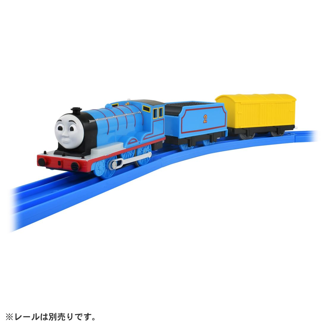 Takara Tomy Plarail Thomas TS-02 Edward on-track play scene