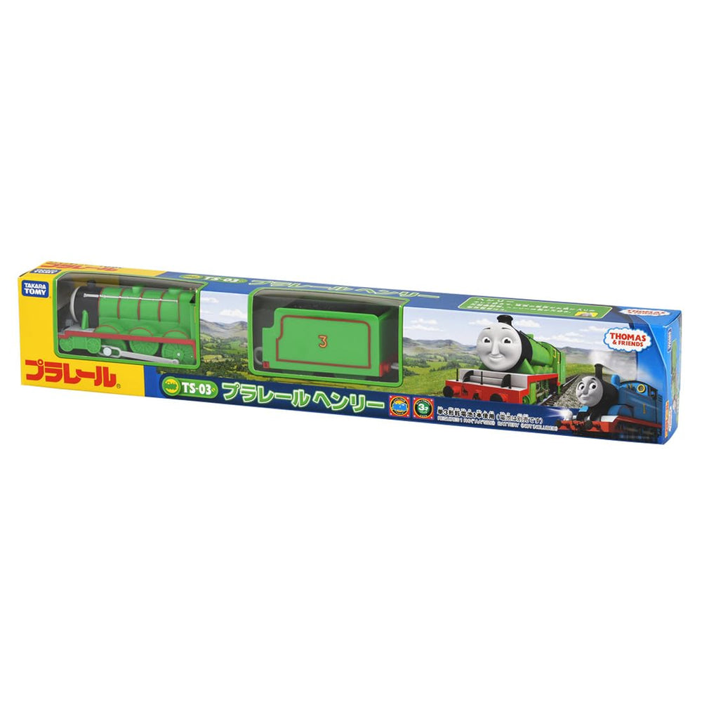 Takara Tomy Plarail Henry TS-03 travel-ready train with simple control