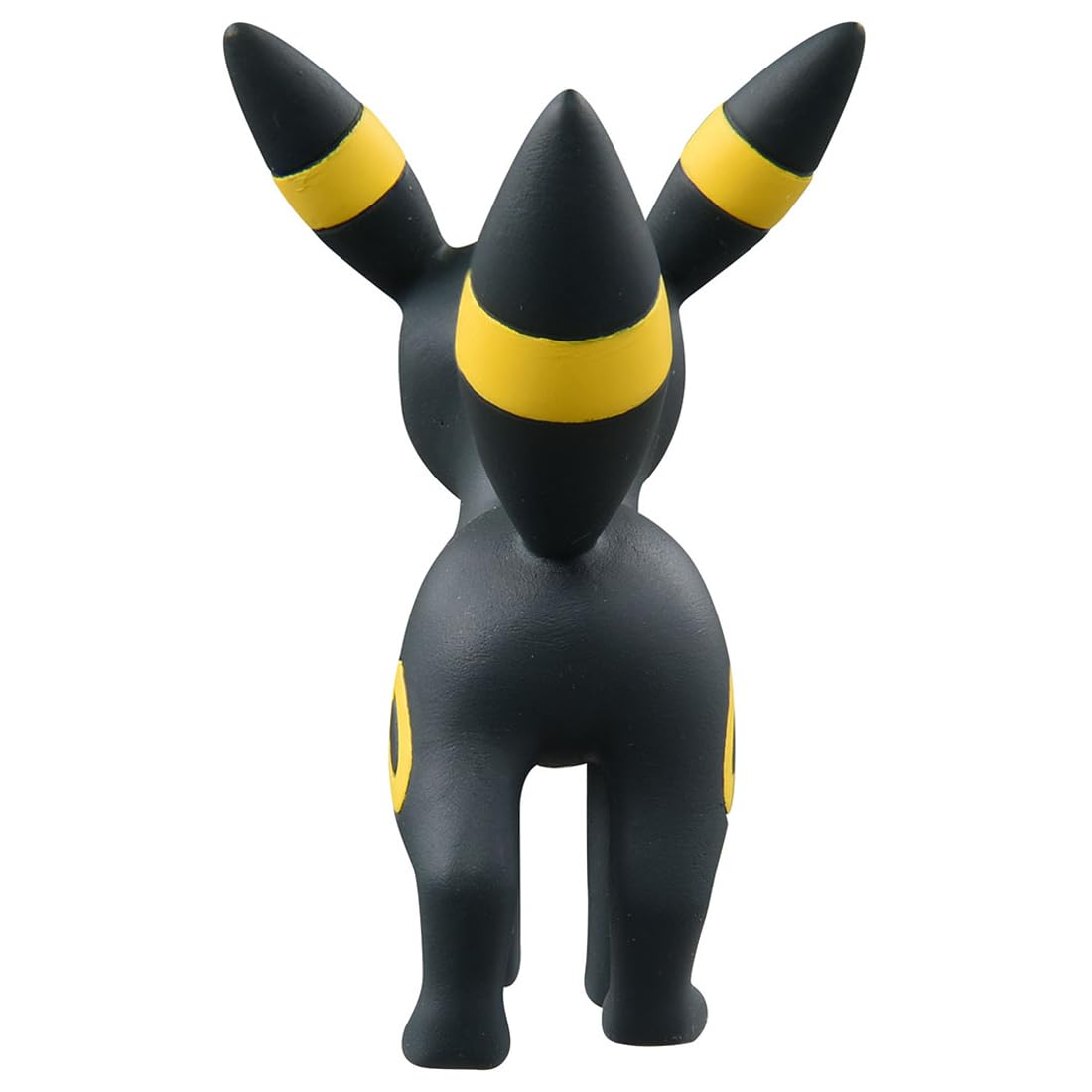 Takara Tomy Pokemon Moncolle Blacky back view shows refined sculpting for display
