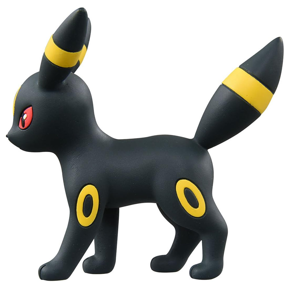 Takara Tomy Pokemon Moncolle Blacky foot detail for authentic feel