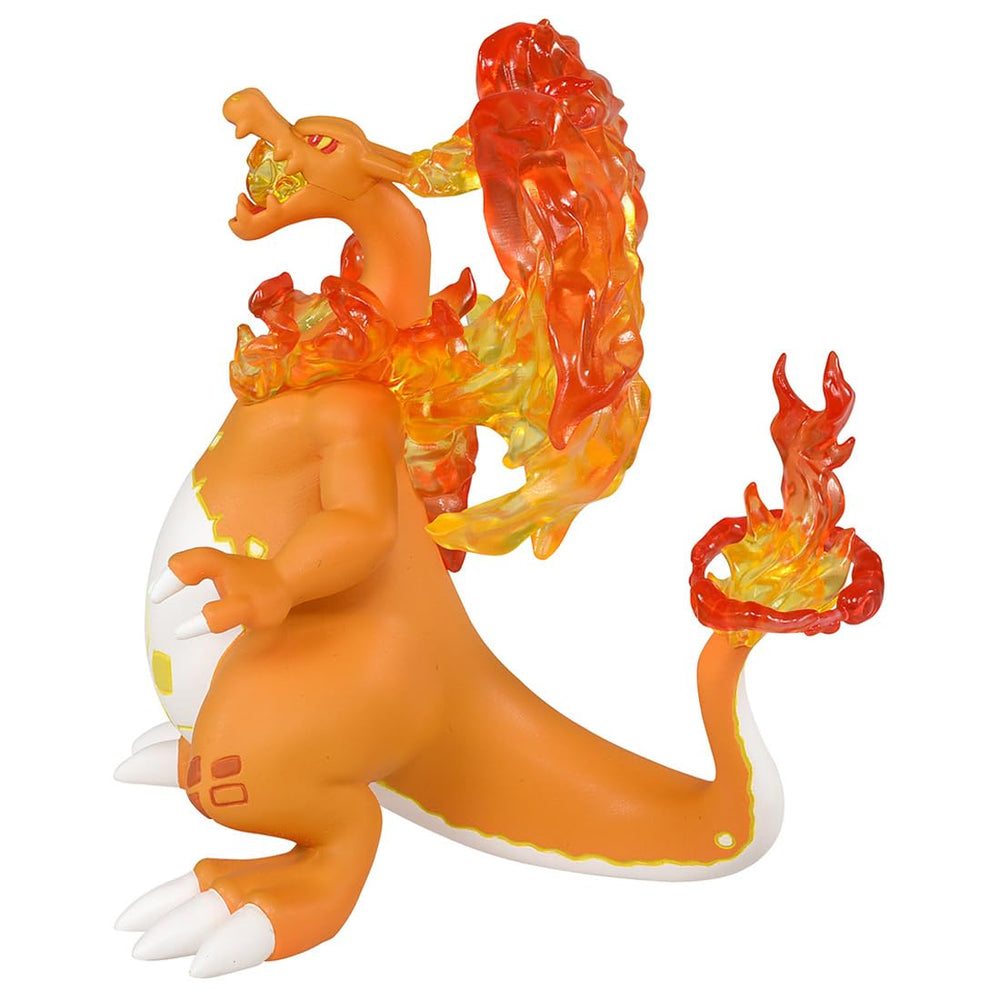 TAKARA TOMY Charizard Moncolle handheld size for easy daily admiration.