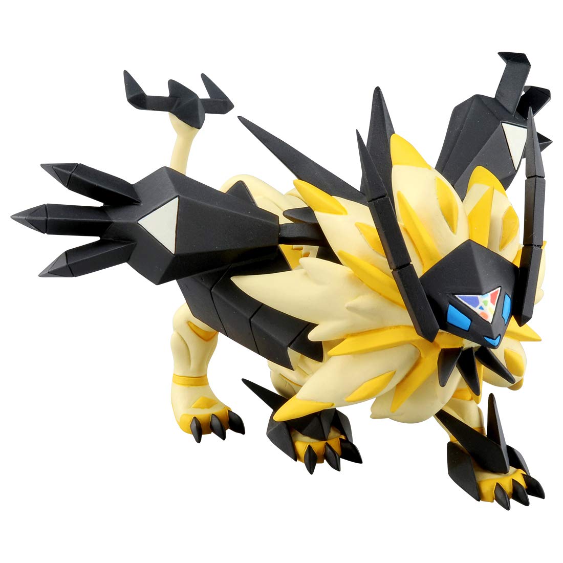 Takara Tomy Moncolle Dusk Mane Necrozma front view for display and collection