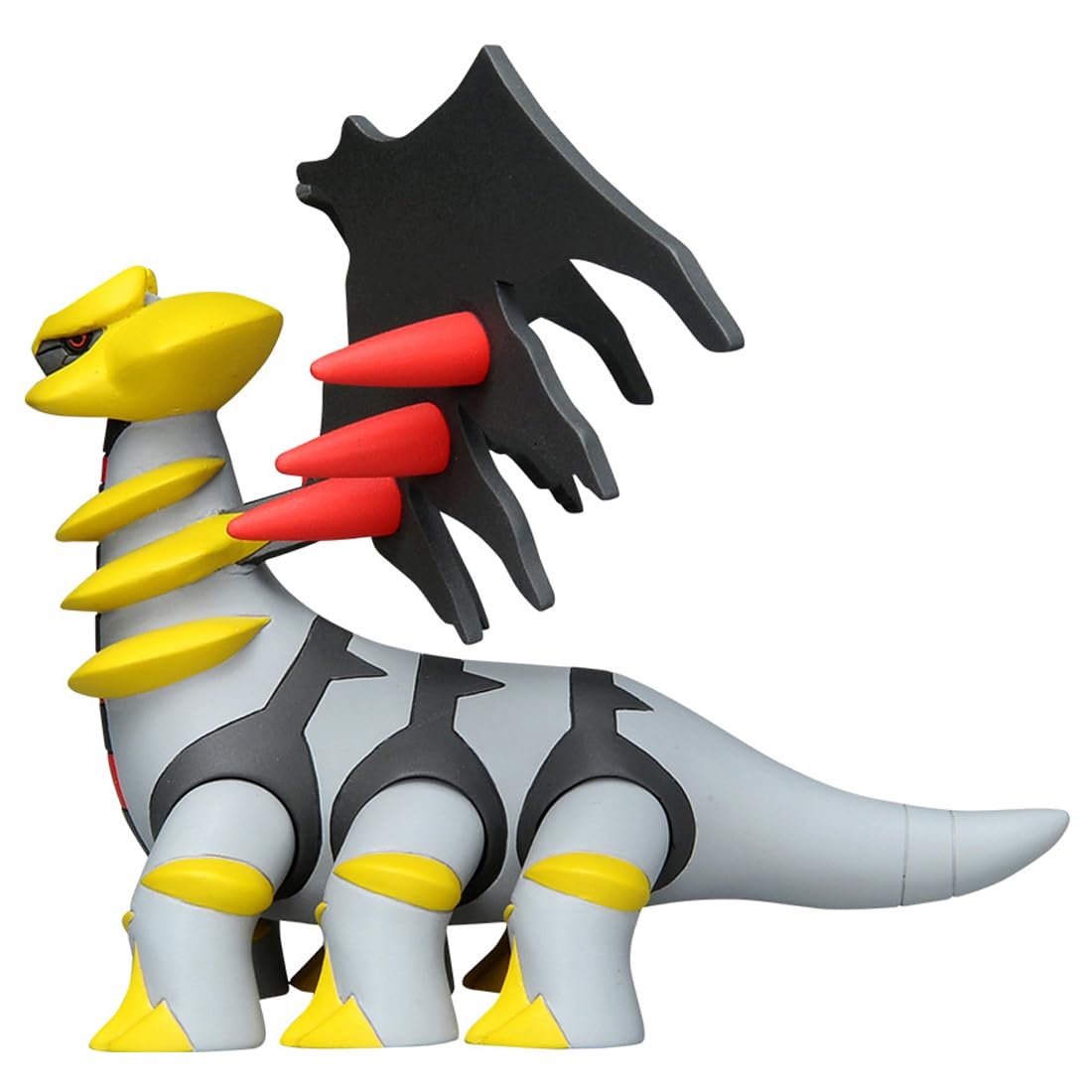 Takara Tomy MonColle Giratina legs movable for posing options.