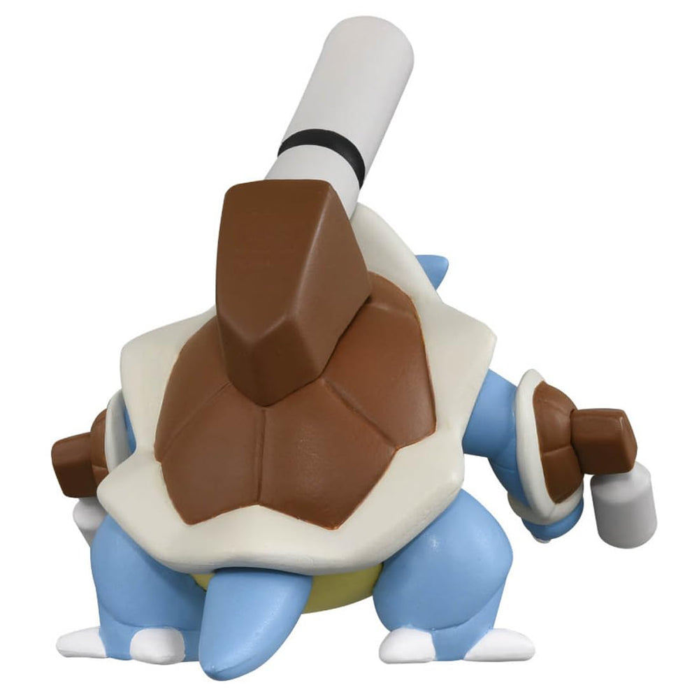 Takara Tomy Mega Blastoise side profile ideal for shelf display