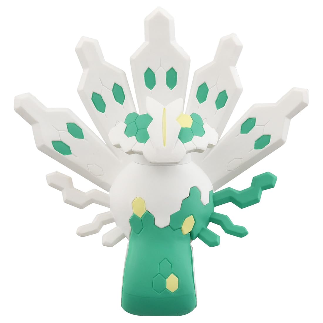 Takara Tomy Moncolle ML-24 Shiny Zygarde 50% Form front view ideal for display.