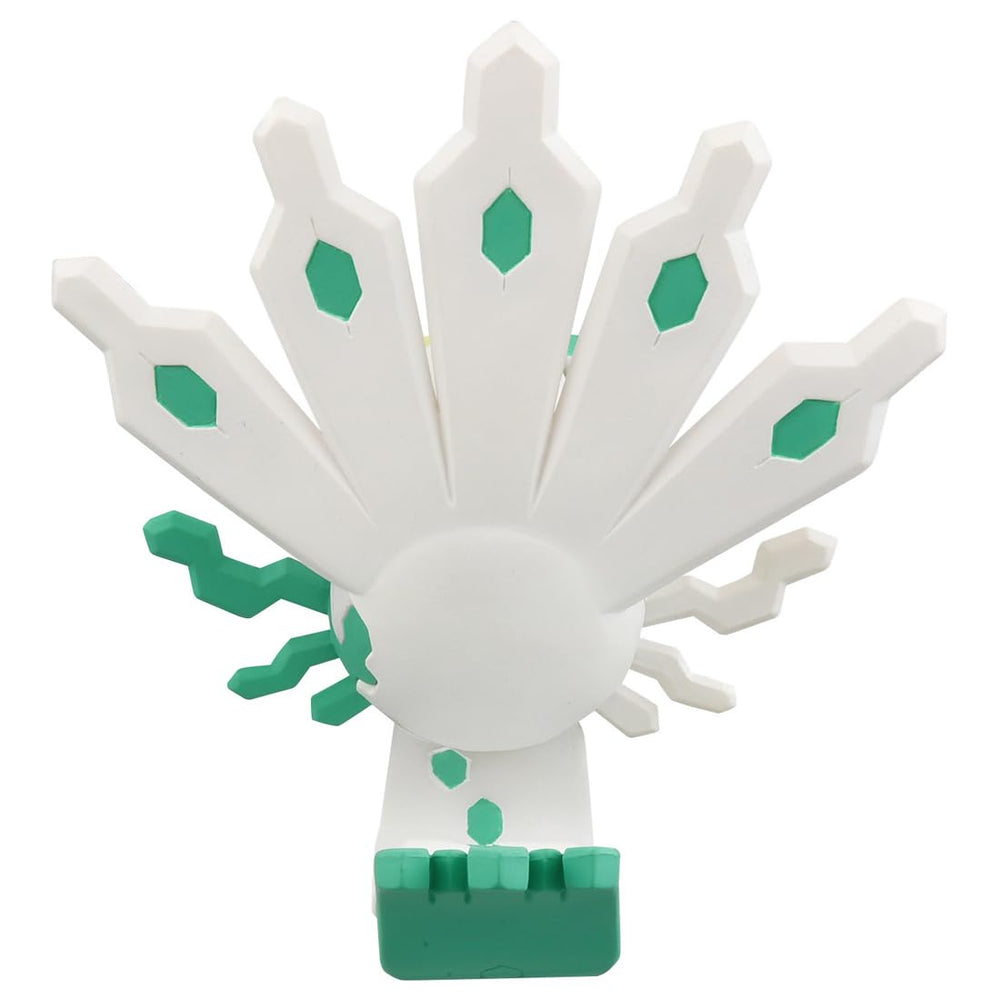 Takara Tomy Moncolle ML-24 Shiny Zygarde 50% Form detailed texture closeup highlights scale patterns.