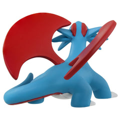 Takara Tomy MonColle Salamence Bowmanda close-up shows sculpted details.