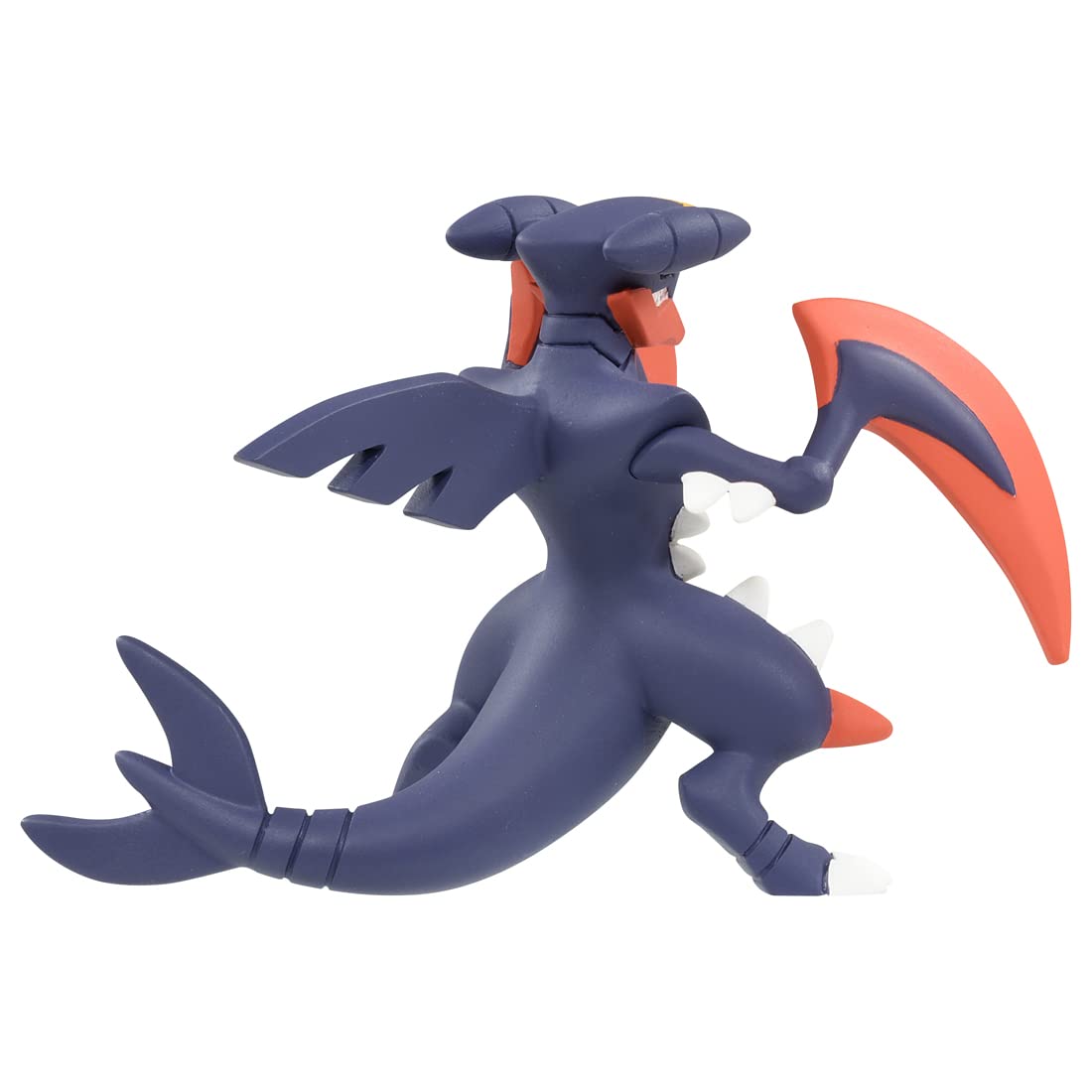 Takara Tomy Moncolle MS-07 Mega Garchomp paint detail emphasizes color accuracy