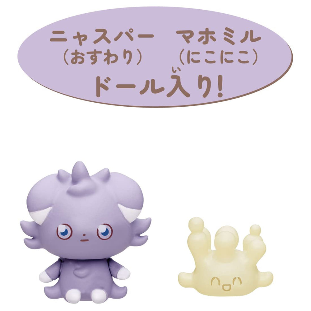 Takara Tomy Mahomil figure pairs with Nyasper for playful stories