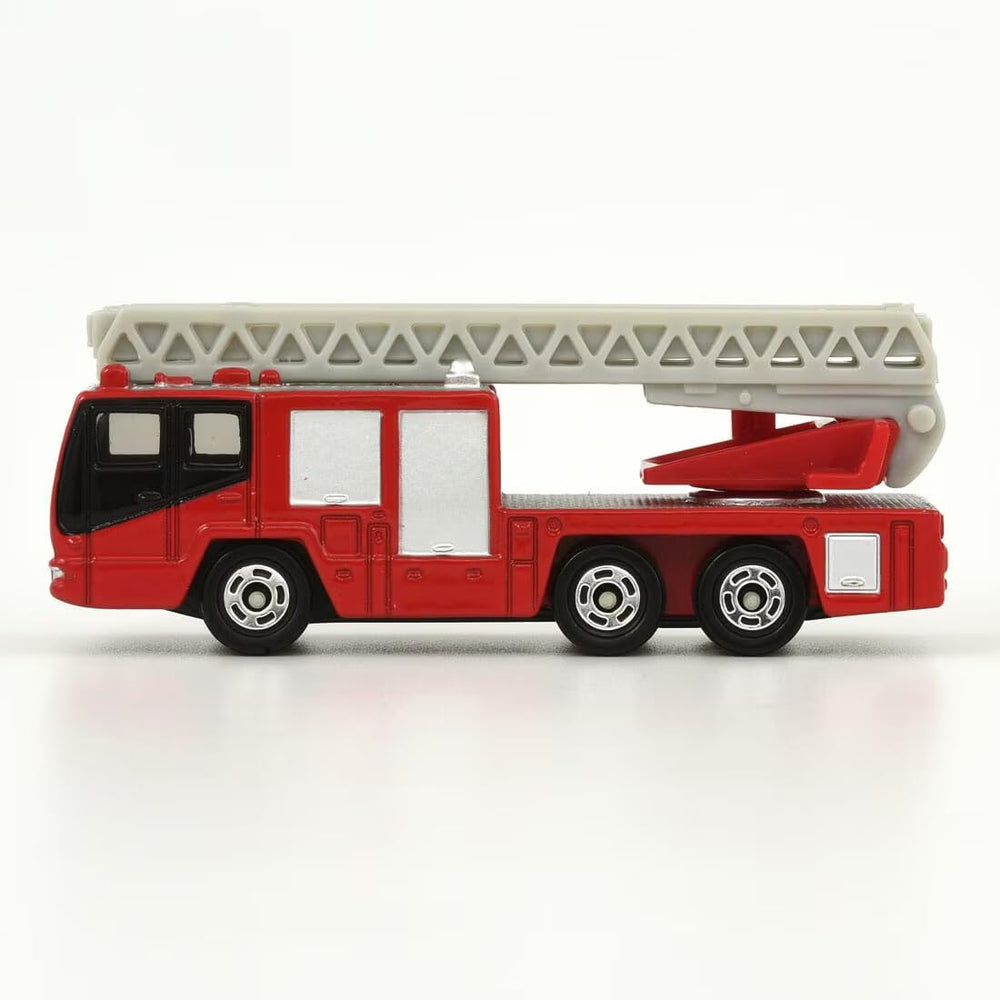Takara Tomy Tomica 108 Hino aerial ladder box packaging.