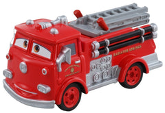 Takara Tomy Tomica Disney Pixar Cars red fire engine C-07 box front view for display