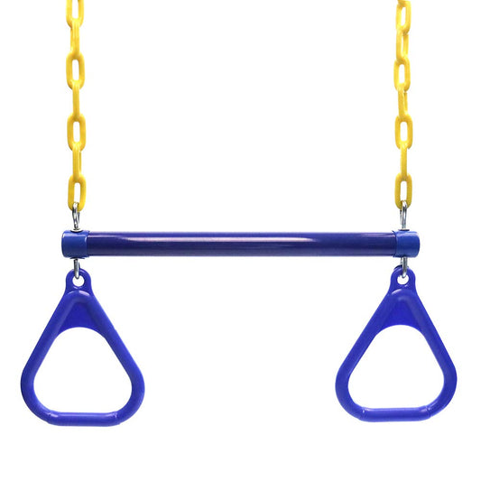 Take Me Away heavy-duty 48-inch chains provide safe swinging support.
