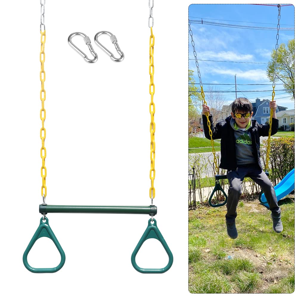 Take Me Away iron bar and PE rings for quick, sturdy setup.