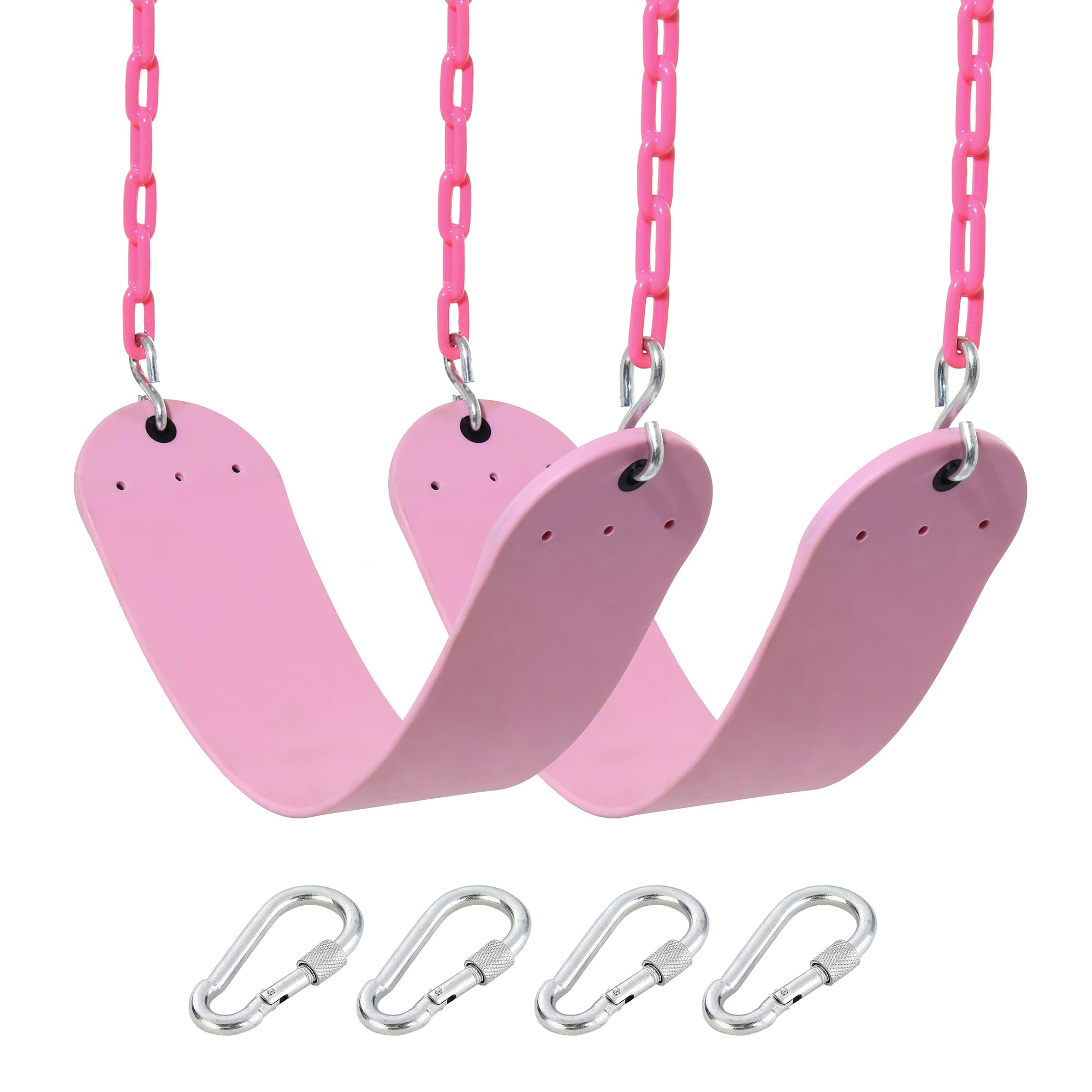 Take Me Away pink swing seat for easy backyard replacement and playful moments.
