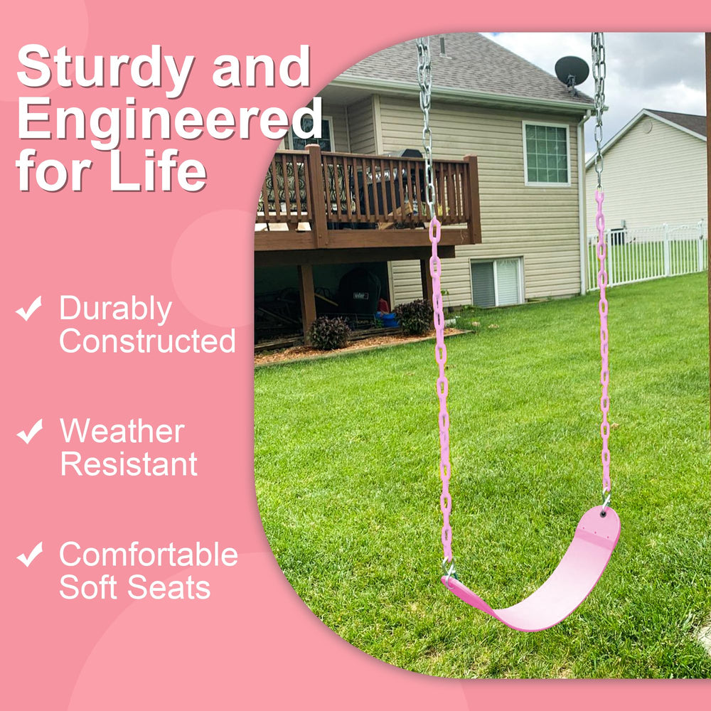 Take Me Away heavy-duty rust-resistant hardware ensures durable outdoor performance.