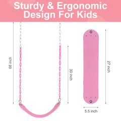 Take Me Away swing seat dimensions highlight 26.75 by 5.5 inches for a snug fit.