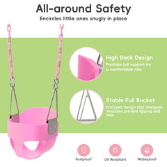 Take Me Away UV-stabilized seat resists weather for year-round outdoor use.