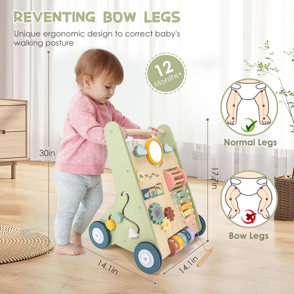 Takeeyce adjustable speed walker supports safe confident first steps