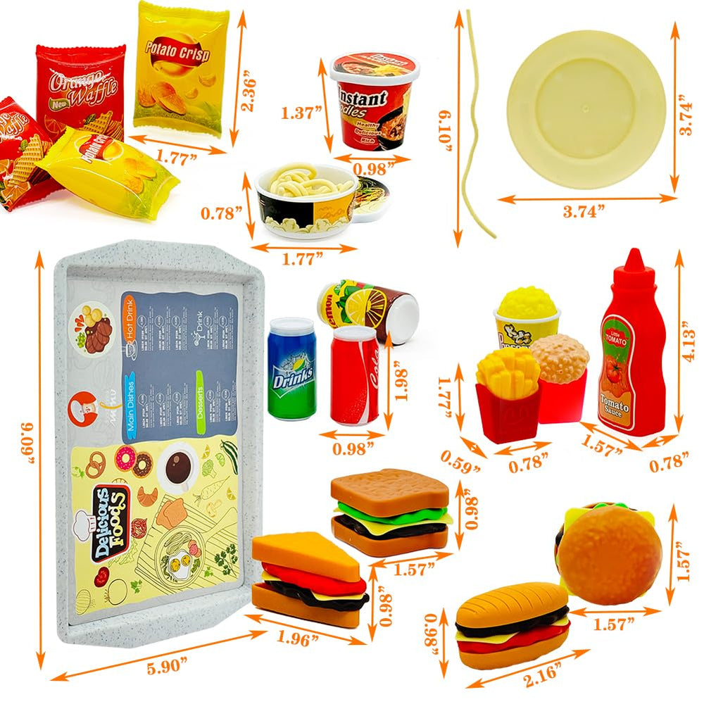 Taken All noodles set, detachable pieces to boost fine motor play.
