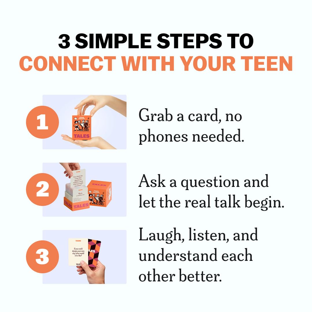 TALES Teens Edition early life questions spark shared memories.