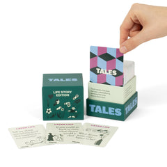 TALES Life Story Interview Kit box closed ready for portable storytelling moments