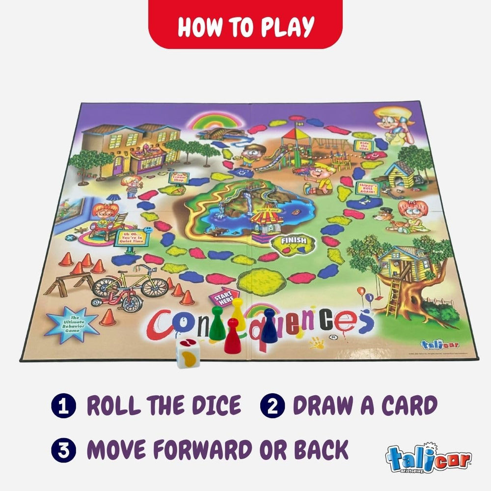 TaliCor Consequences Waterland destination encourages imaginative play and discussion.