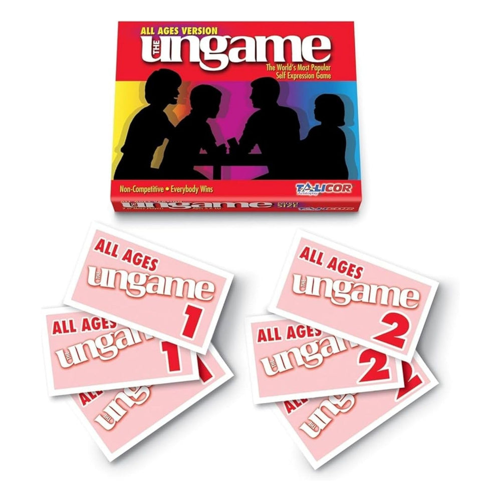 TaliCor Pocket Ungame packaging shows family-friendly travel-ready design.