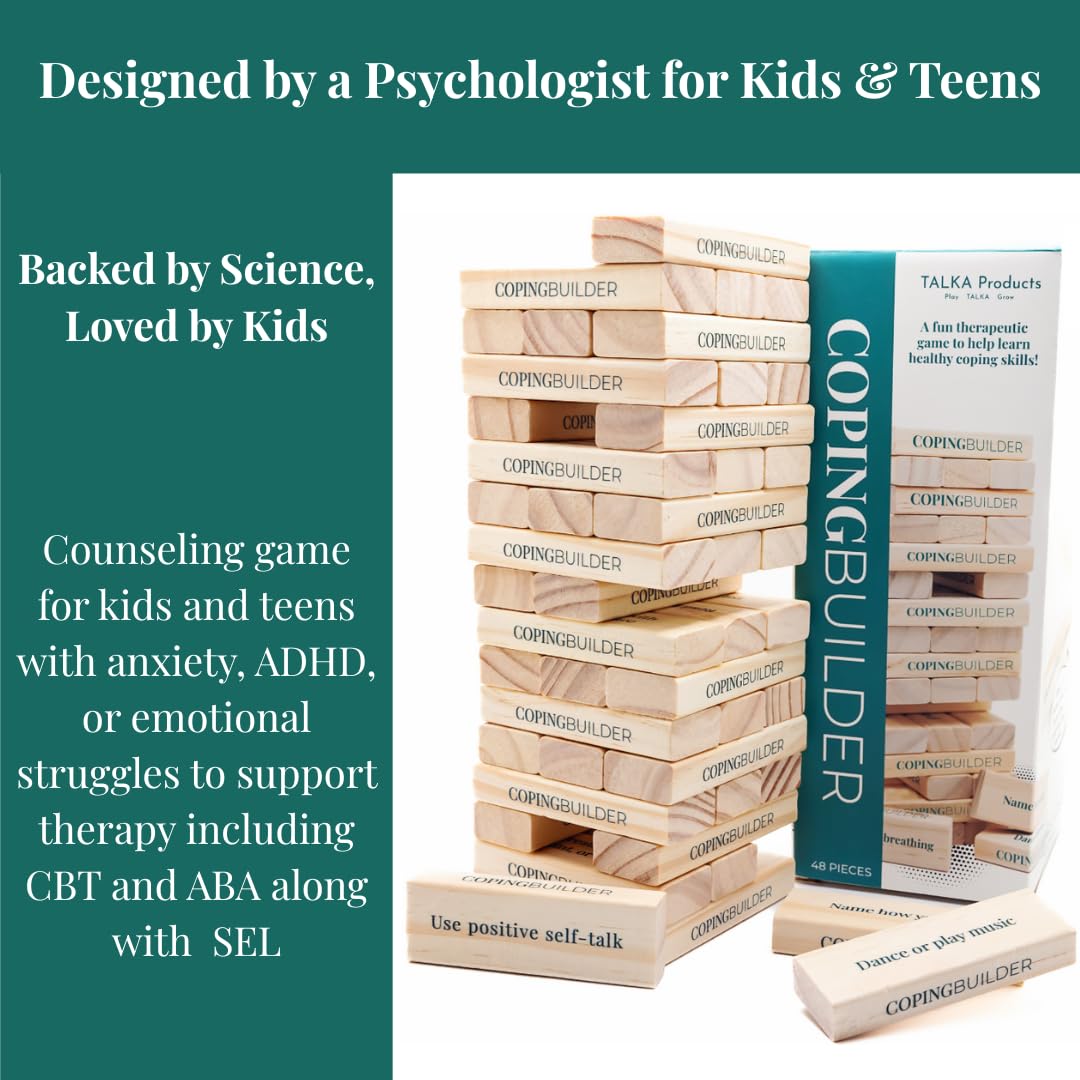 Talka Coping Builder classroom-activity promotes hands-on learning and peer interaction.