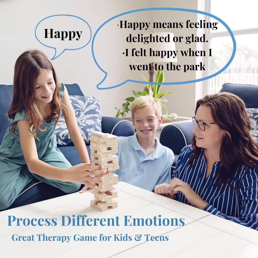 TALKA FeelingsBuilder colors-emotions visual shows social-emotional learning cues.