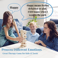TALKA FeelingsBuilder colors-emotions visual shows social-emotional learning cues.