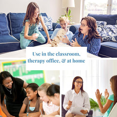 TALKA FeelingsBuilder home-play-therapy supports family bonding and learning.