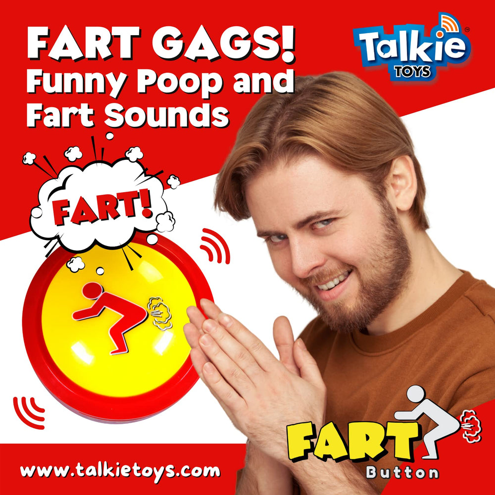 Talkie Toys Fart Button makes a great stocking stuffer for lighthearted gifts.