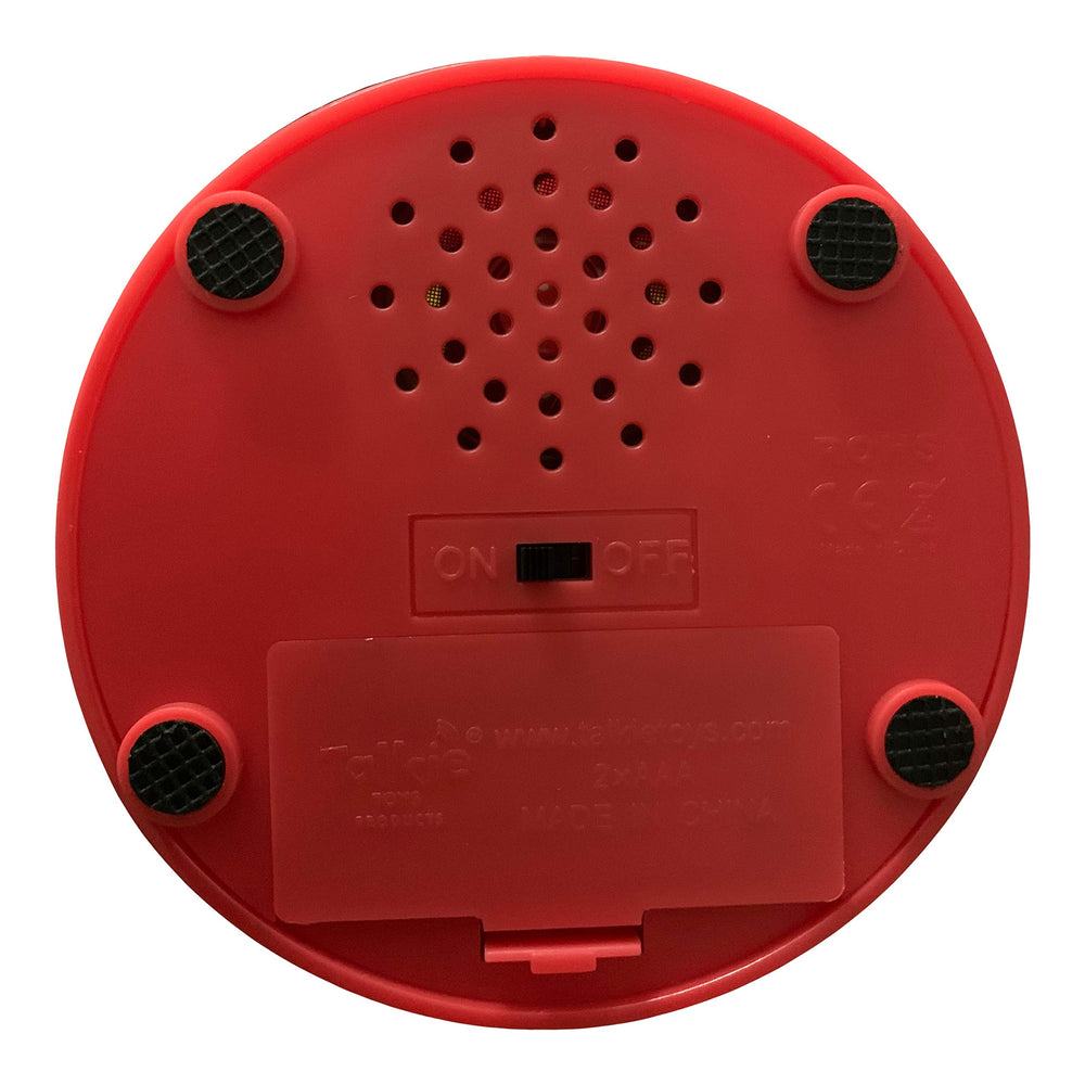 Talkie Toys Ha Ha Button eleven-phrases, varied moods for different moments.