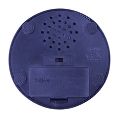 Talkie Toys Hell No Button back view highlights compact travel-friendly design.