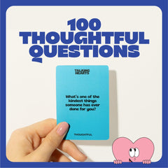 Talking Hearts game-night prompts bring laughter and lively discussion.