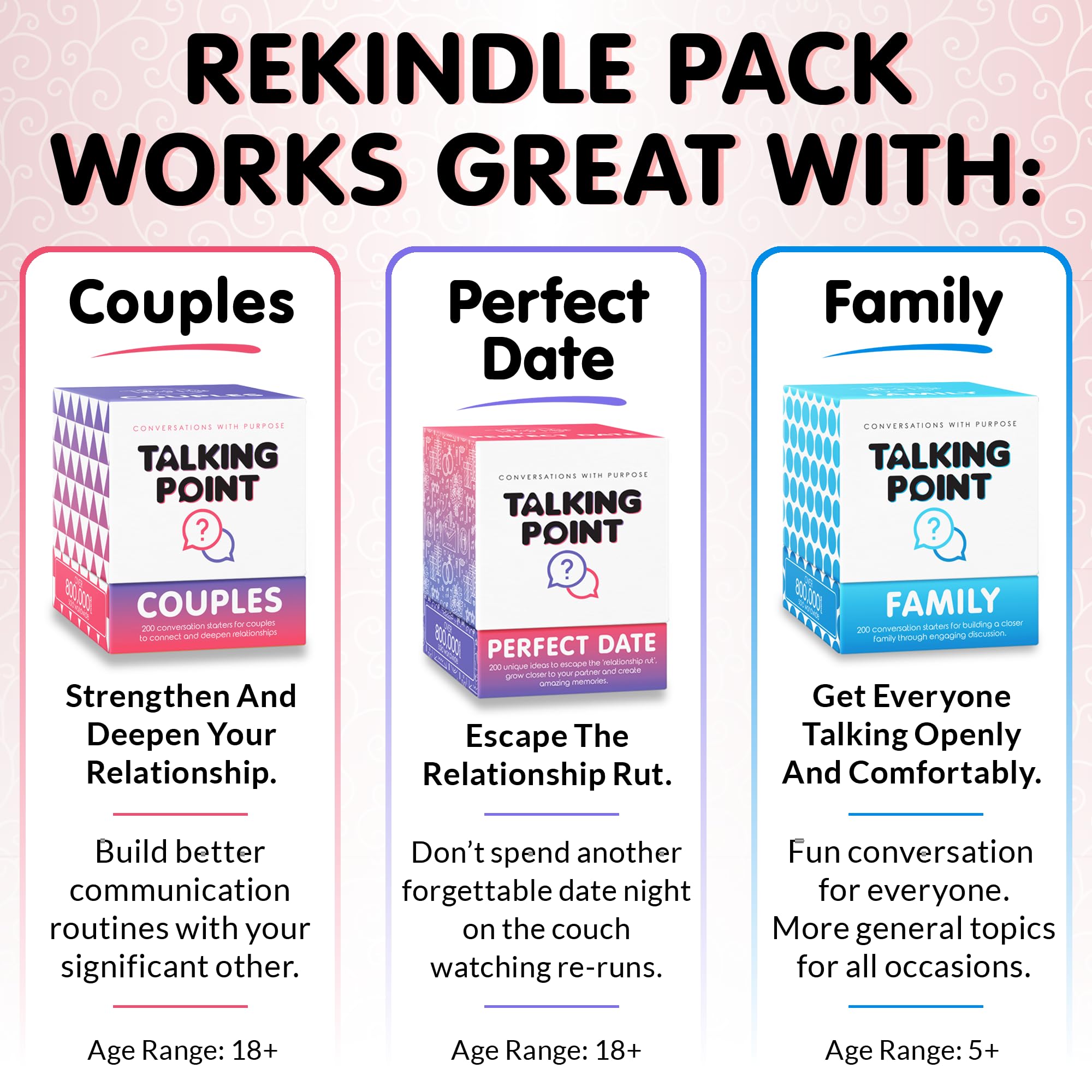 Talking Point Cards brand origin emphasizes connection and conversation